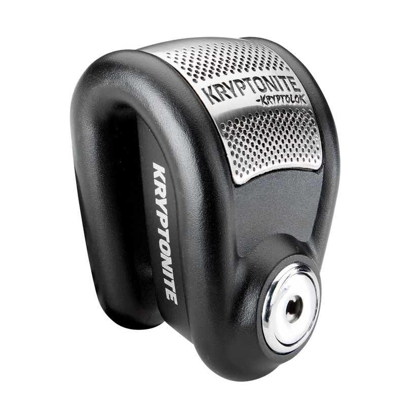 Blokada tarczy hamulcowej z alarmem Kryptonite Kryptolok Alarm Disc Lock Black/Silver 6 mm
