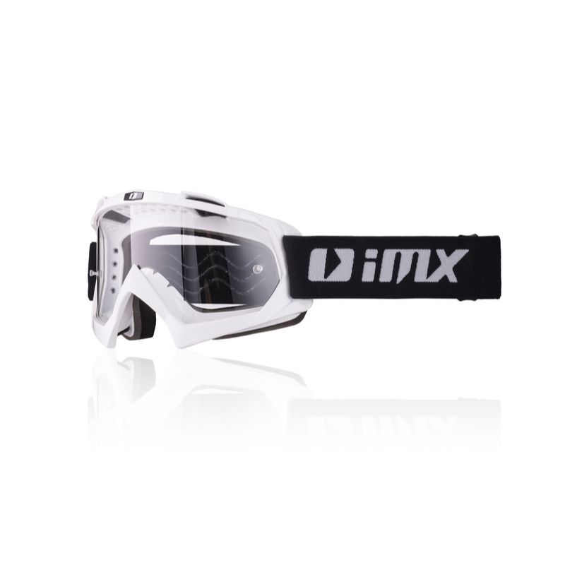 Gogle iMX Racing Mud White z szybą Clear