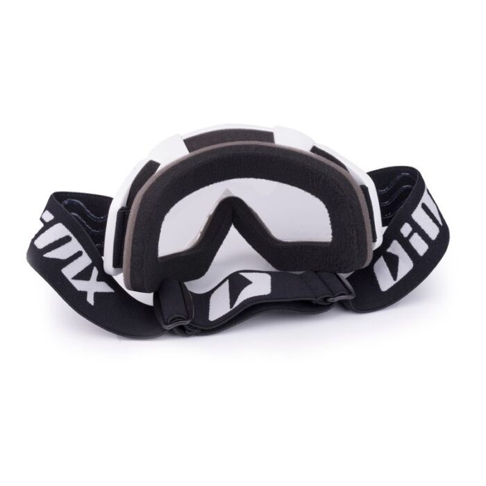 Gogle iMX Racing Mud White z szybą Clear - obrazek 3