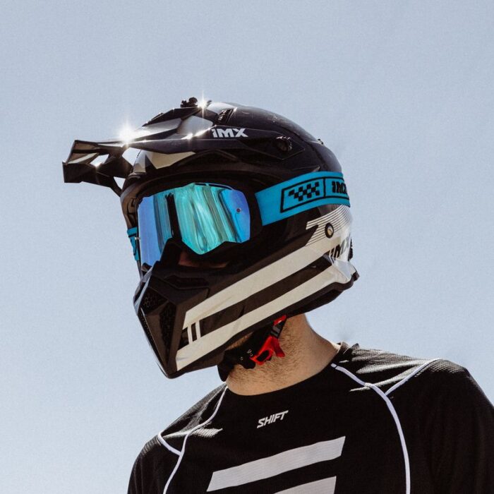 Gogle Imx Endurance Race Black Matt/ Blue - obrazek 3